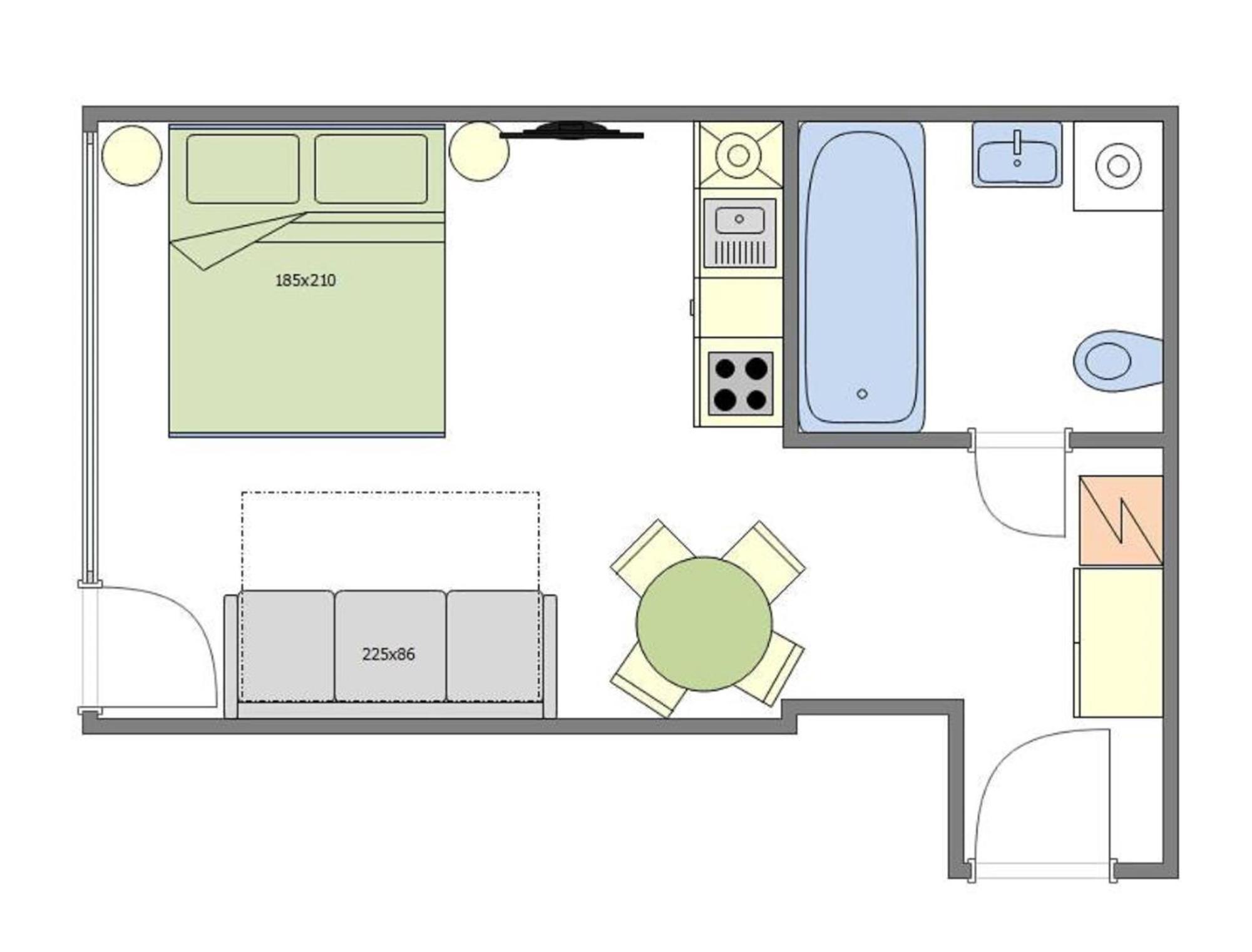 פראג Cozy Studio In The Main City Center מראה חיצוני תמונה